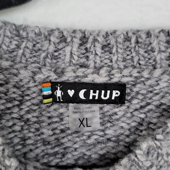 Mens Smartwool CHUP Kaamos Fair Isle Sweater XL - Picture 4 of 7